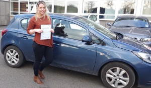 Bethany Carey Passed driving test