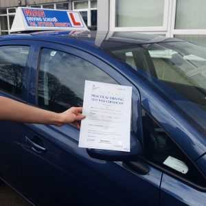 Well done Lauren on a great pass