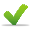 green tick